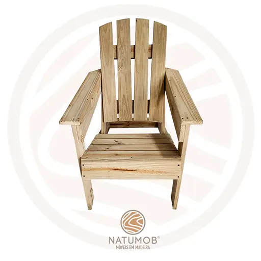 Cadeira adirondack para áreas externa